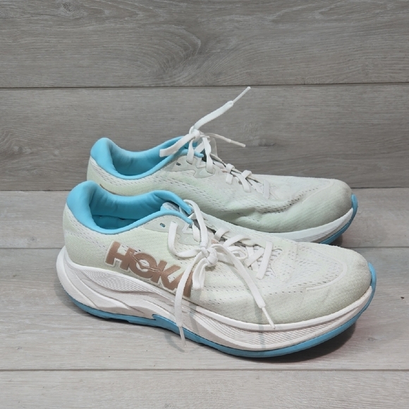 Hoka One One Women Rincon 4 Wide Sneakers Running Shoes Sz 10.5D - Picture 1 of 13